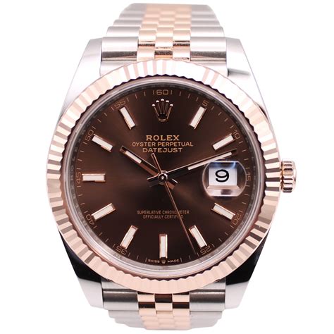 rolex datejust 41 chocolate jubilee review|Rolex Datejust 41mm 126333.